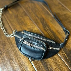 Alexander Wang Mini Attica Belt bag Fanny pack, black